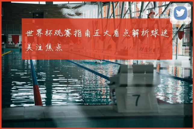 世界杯观赛指南五大看点解析球迷关注焦点